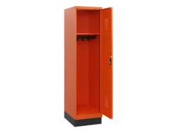schoollocker,HxBxD 1630x400x500mm,1vak,vak B 400mm,cil.-slot,sokkel