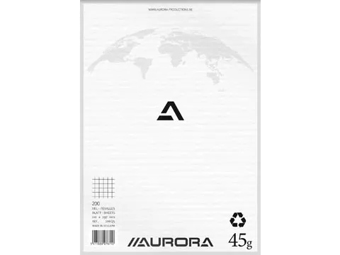 Kladblok A4 Geruit 5 mm