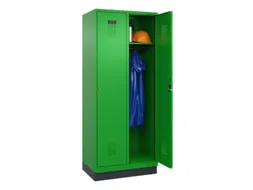 locker,HxBxD 1950x800x500mm,2vak,vak B 400mm,cil.-slot,sokkel