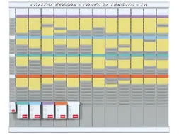T-kaart Planner Nobo 12 Panelen 32 Sleuven