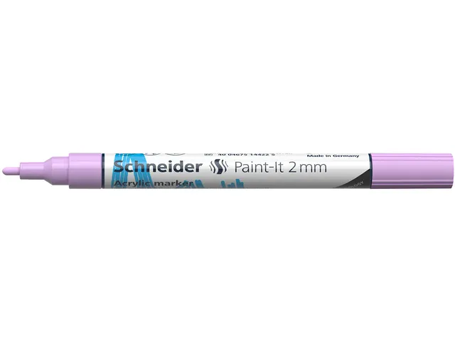 Acrylmarker Schneider Paint-It 310 2mm pastel lila