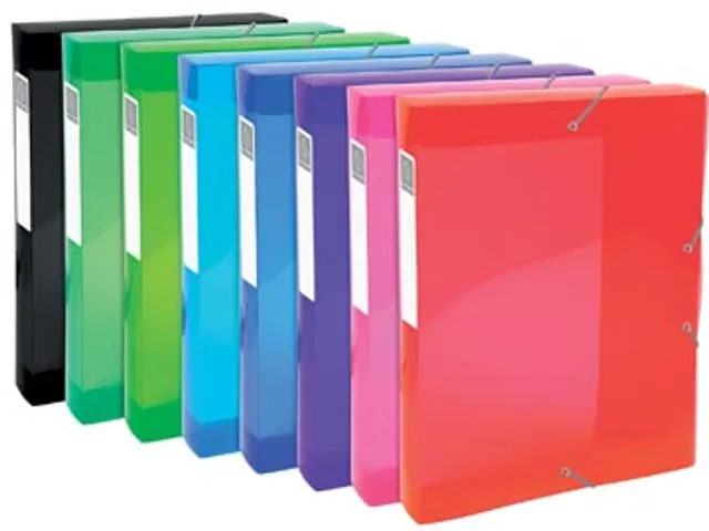 Iderama Elastobox, Uit Pp, Rug Van 40mm, Assorti kleuren