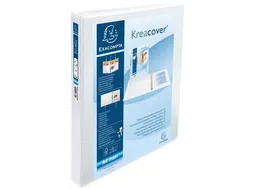 Kreacover Personaliseerbare Ringmap A4+ 25mm Wit