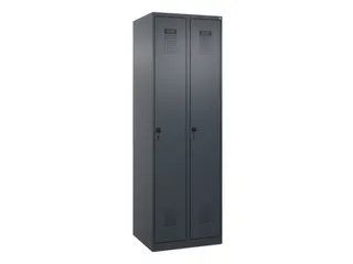 locker,HxBxD 1850x600x500mm,2vak,vak B 300mm,draaigrendel - 3