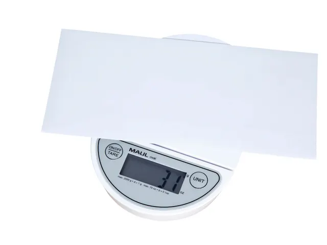 Brievenweger MAULoval postweegschaal tot 2 kg