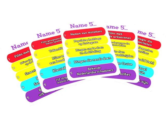 Goliath Name 5 Kaartspel pocket editie 12+