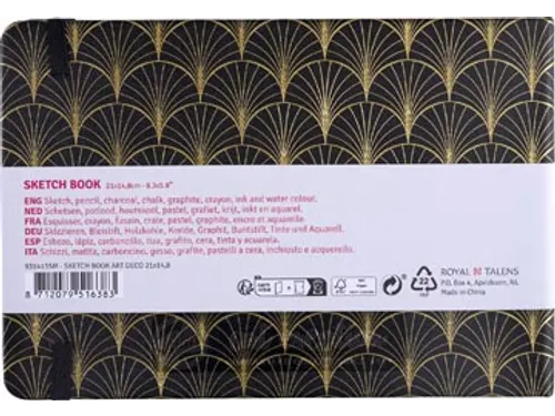 TAC schetsboek Art Deco 21x148cm