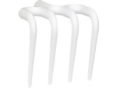 Vikan Hygiene 56915 hark wit met steelaansluiting