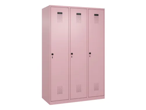 locker voor scheiding van kleding,HxBxD 1850x1200x500mm,3vak