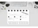 bureau onderlegger Sigel 42x29,7cm week planner kalender zwart