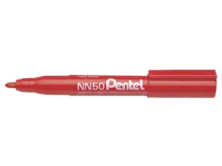 Viltstift Pentel NN50 rond rood 1.5-3mm - 1