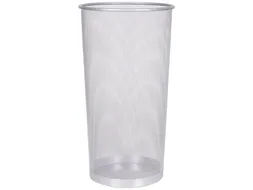Parapluhouder 22,6 Liter Metaal Mesh Zilver