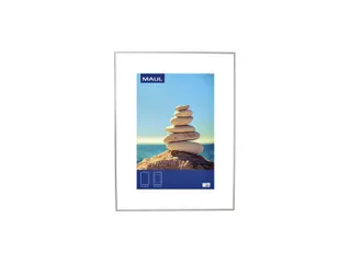 Fotolijst MAUL design 60x80cm aluminium frame zilver - 1