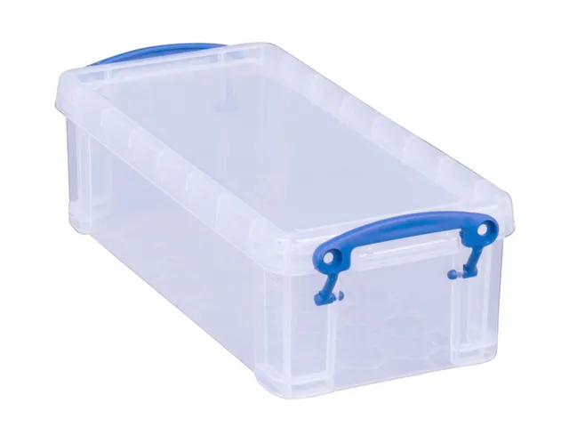 Boîte De Rangement 0,90 litre 220x100x70mm Transparent