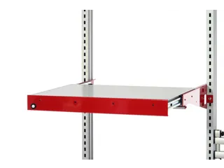 uittrekbaar legbord,v. paktafel,HxBxD 140x1000x500mm,draagverm. 40kg - 1