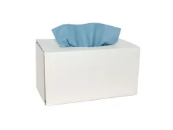 Euro 353732 Poetsdoek X-wipe blauw in dispenserdoos