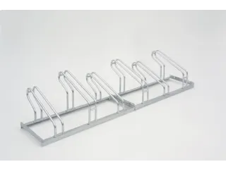 Fiets-Beugelrek L 2100Mm 6Plaatsen Schroefbaar Enkelzijdig Verzinkt - 2
