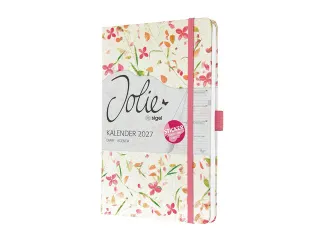 Weekagenda Beauty A5 2027 (NL/FR/EN/DU) Bloom Pink Hardcover - 2