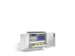 grootvolumekast met openslaande deuren,romp RAL7035,front RAL7035