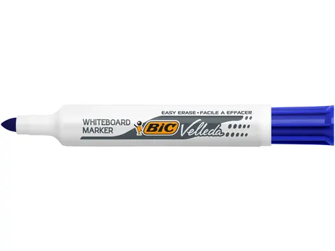 Whiteboardmarker Bic Velleda 1711 rond large blauw