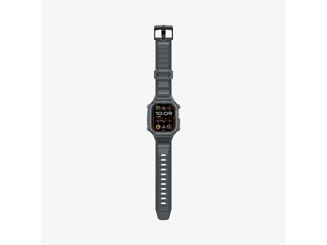 Spigen Rugged Armor Pro Opbergtas Grijs Apple Watch Ultra 49mm Grijs