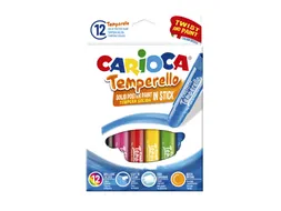 Plakkaatverf Carioca Temperello 12 stuks