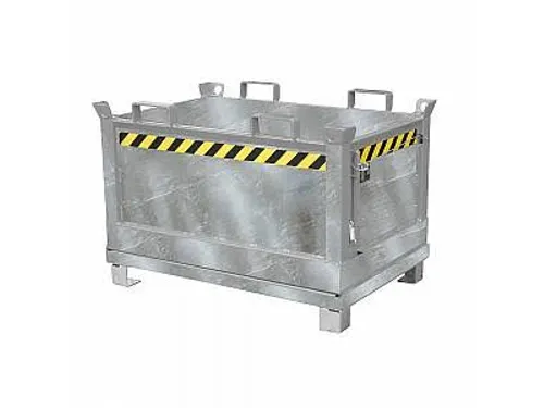 klapbodemcontainer,HxLxB 860x800x1200mm,0,5m³,hijsogen,vorksloffen