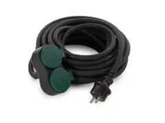 Verlengkabel Met 2 Stopcontacten Buitenshuis Penaarde 10 M IP44