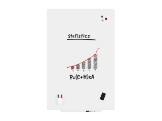 Whiteboard Rocada Skinpro 100x150cm wit gelakt - 4