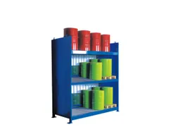 Vatencontainer 3630x3130x1390mm 30x200l 3 Vakniveaus Opvangbak 650l