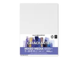 Canvasboard Daler Rowney Graduate A5 wit