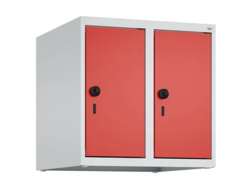 opzetkast,v. locker,2vak.,vak B 250mm,HxBxD 500x500x500mm,vleugeldeur