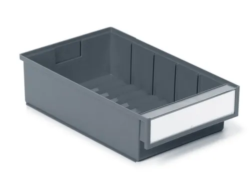stellingbak,HxBxD 82x186x300mm,PP,grijs