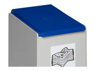 Deksel Voor Afvalverzamelaar 40 Liter Blauw - 2