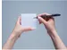 stylo Lambda, 0,7 mm, pointe moyenne, bleu