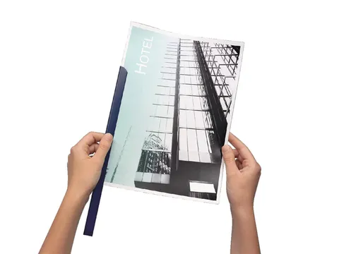 Klemrug Durable A4 5/6mm Donkerblauw