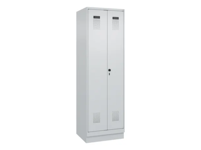 locker voor scheiding van kleding,HxBxD 1950x600x500mm,2vak
