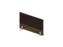 opzetpaneel v. bureau aanbouw zijkant 800mm Bruin Hickory BN2036-bruin