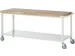 Établi Hxlxp 880x2000x700mm Panneau Hêtre Tablette Barre De Poussée
