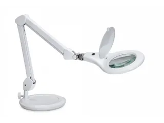 Loeplamp LED MAULmakro Wit met voet - 3