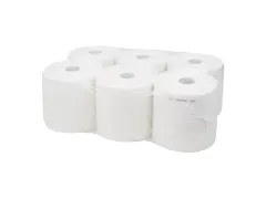 Poetspapier 2-laags Rol 52314 Euro Naturel Wit 6 Rol