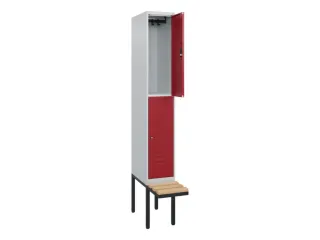 Dubbeldekse dekenkist,HxBxD 2120x300x815mm,1x2vak.,vak B 300mm - 2