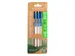 Stylo gel effaçable Econovo Fin bleu blister 3 pièces