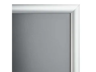 kliklijst A3 25mm zilver is een functionele wissellijst van aluminium. - 4