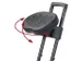 Siège assis-debout 600-850mm Assise PU Noir Piètement Rouge