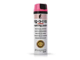 Markeerspray Voor Bouwplaatsen Roze Fluorescerend 500Ml - 3