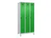 locker voor scheiding van kleding,HxBxD 1950x900x500mm,3vak
