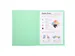 100 dossiermappen SUPER 250 24x32cm Lichtgroen