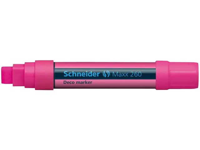 Marqueur craie Schneider Maxx 260 Rose fluo