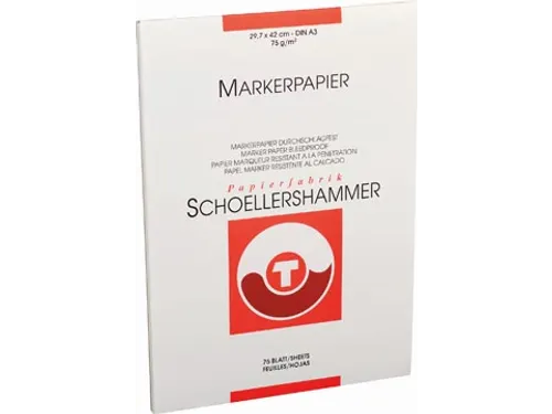 markerpapier A3 75 g/m² blok van 75 vel